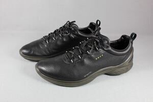 ECCO Sport Biom Fjuel Train Leather Sneakers Women's 9 Black Running Walking